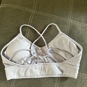 Cute fabletics sports bra cross back